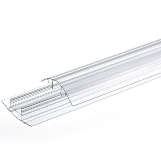 Clear plastic "click" joiners