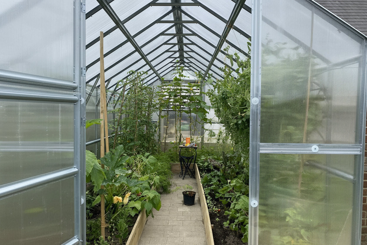 HOUSE Polycarbonate Greenhouse