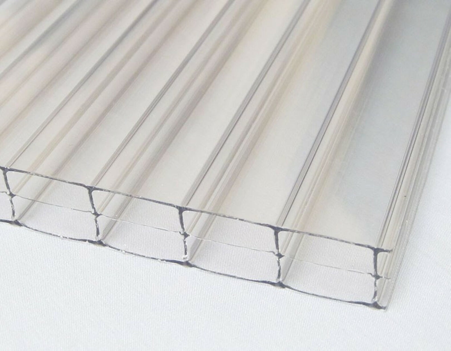 Clear 16mm triple wall Polycarbonate sheet