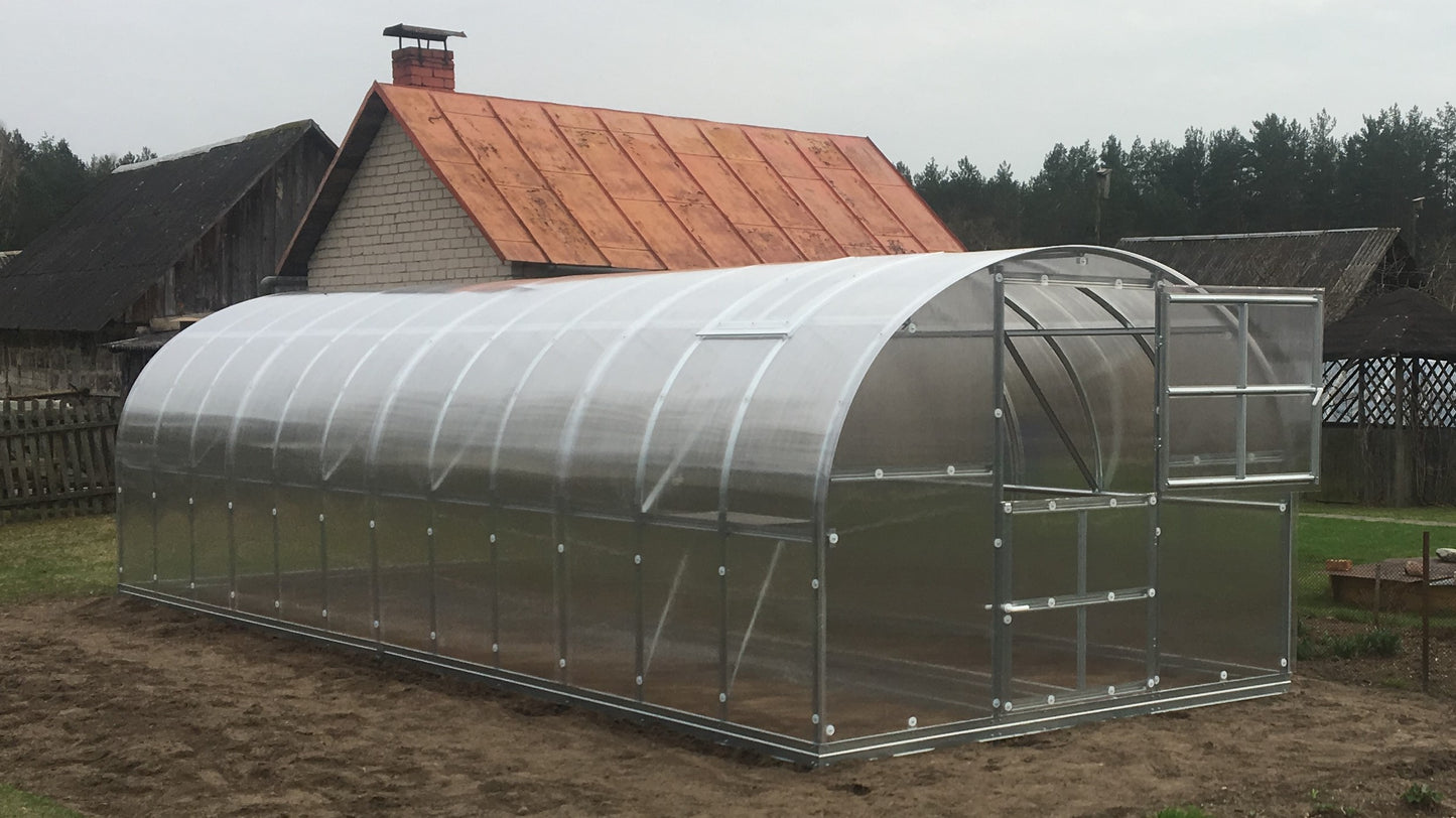 Polycarbonate Greenhouse "ARC 2" Arches 66cm apart