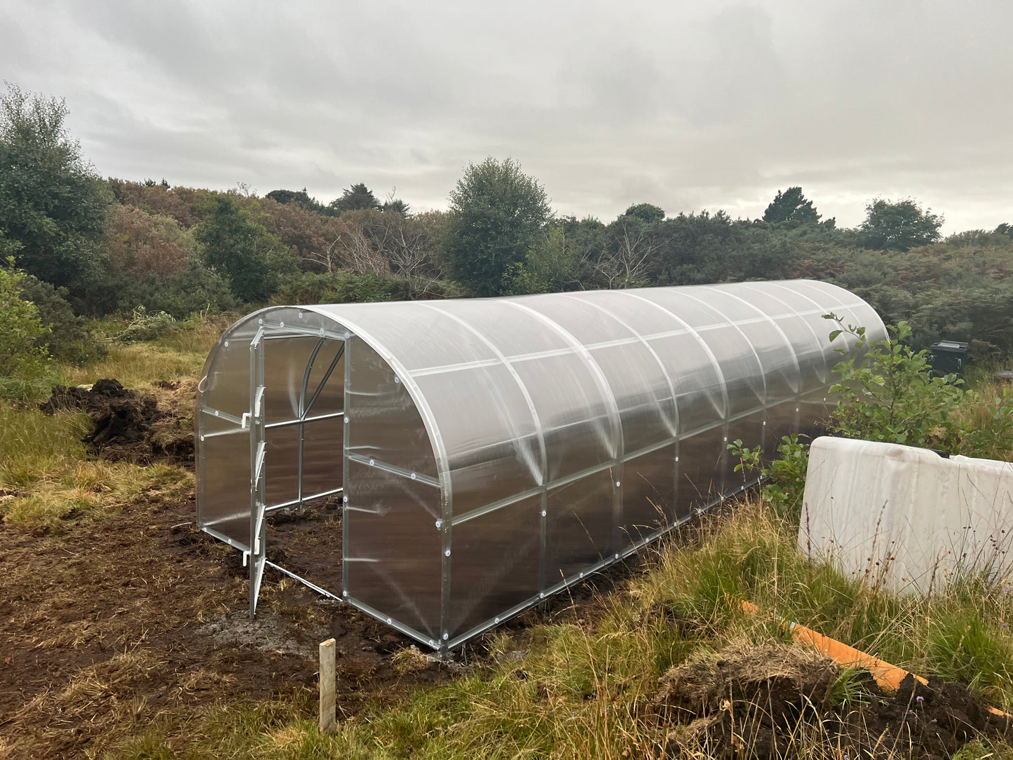 Polycarbonate Greenhouse "ARC 1" Arches 100cm apart