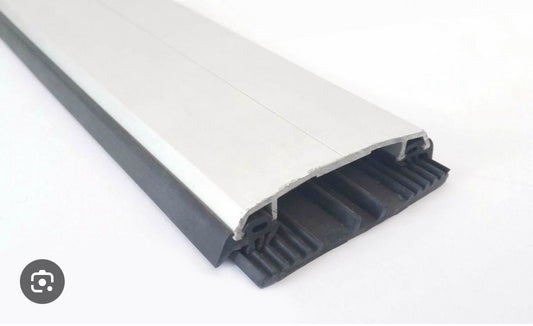 Aluminium joiner with rubber seals