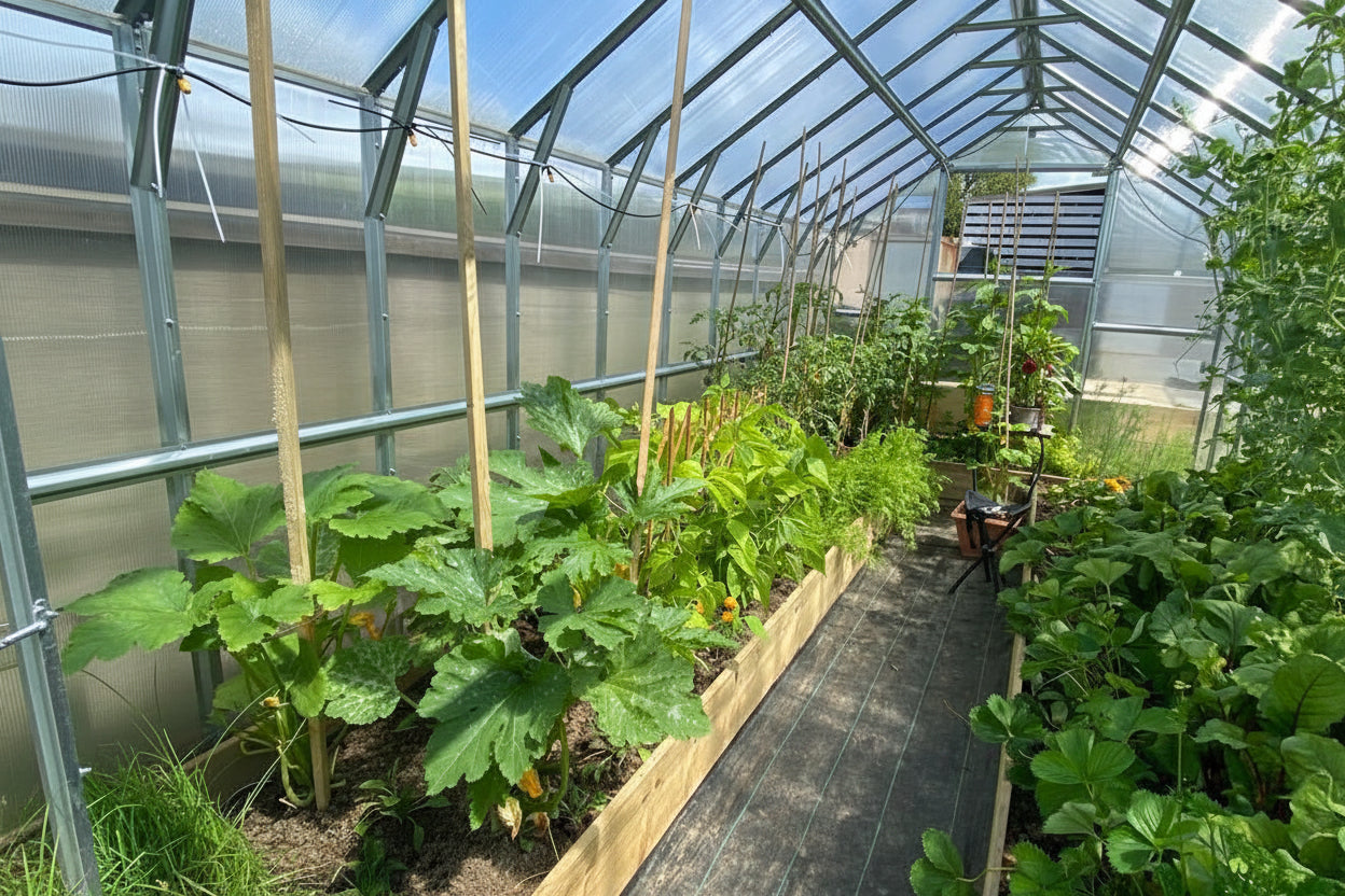 HOUSE Polycarbonate Greenhouse