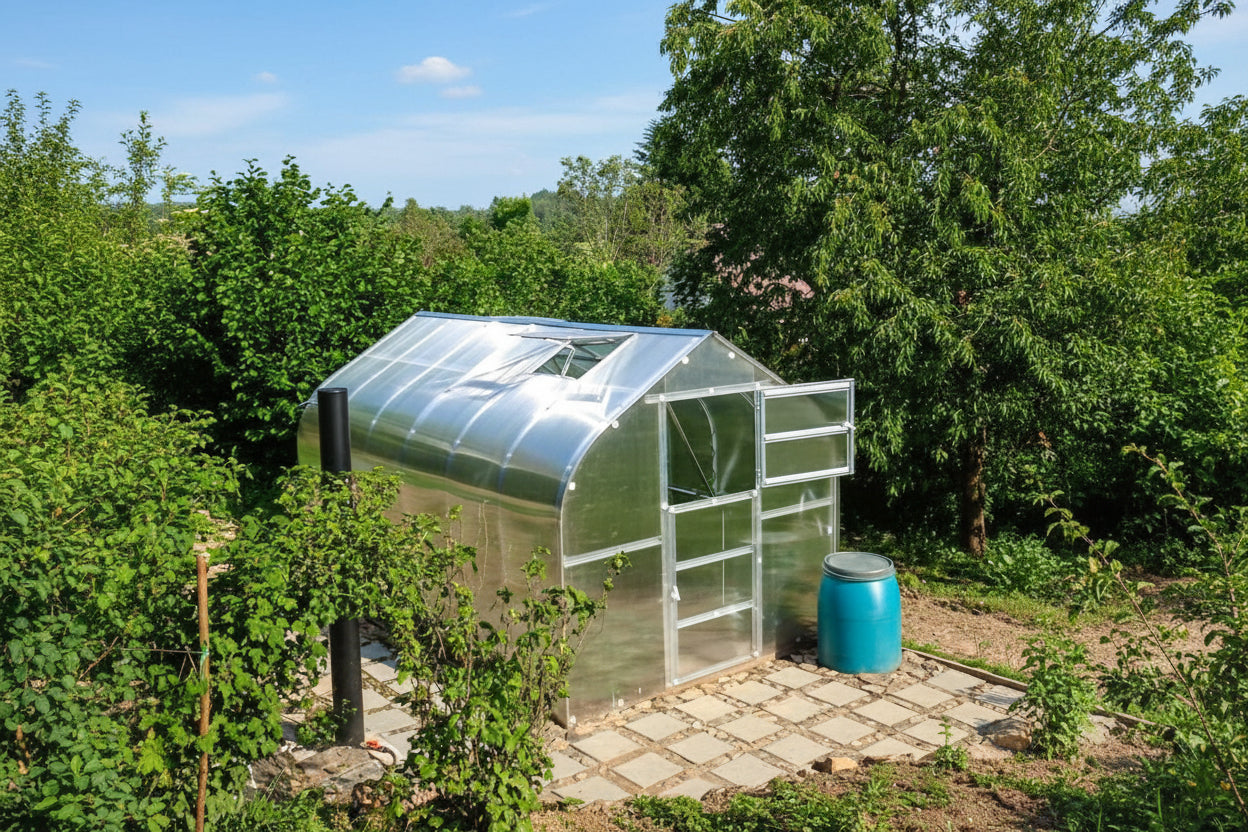 RAINDROP Polycarbonate Greenhouse