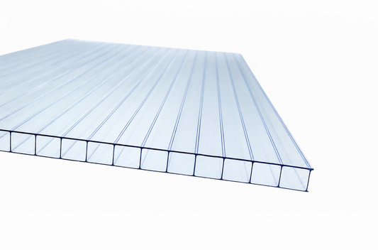Transparent multiwall polycarbonate sheet