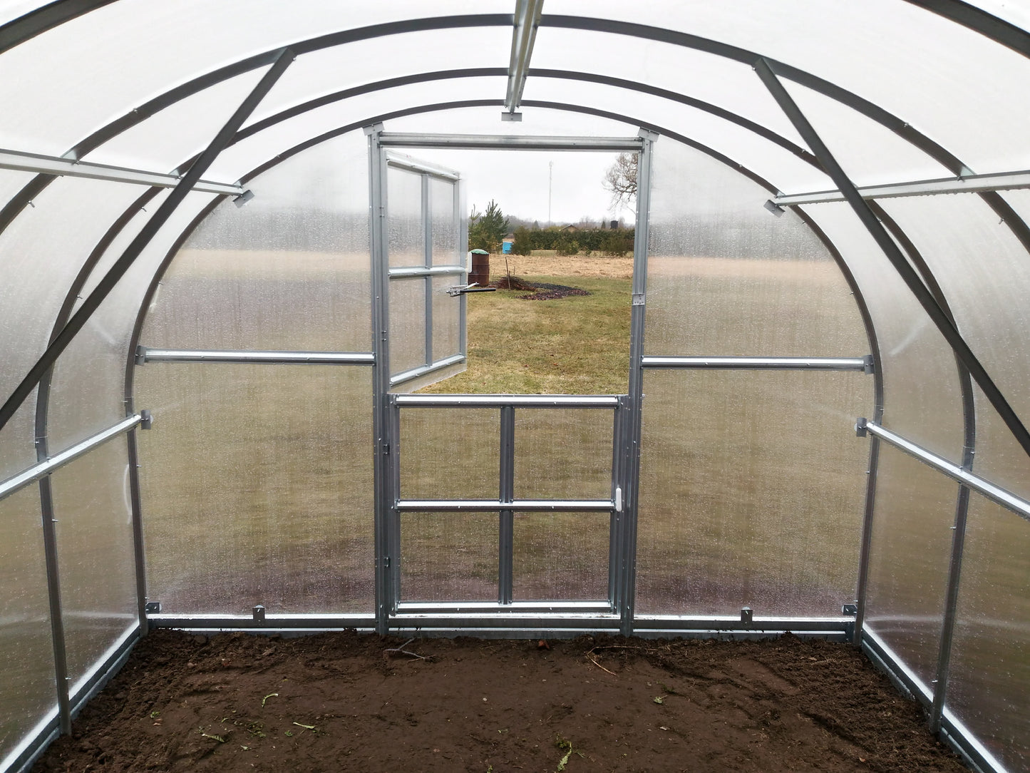 Greenhouse extra door