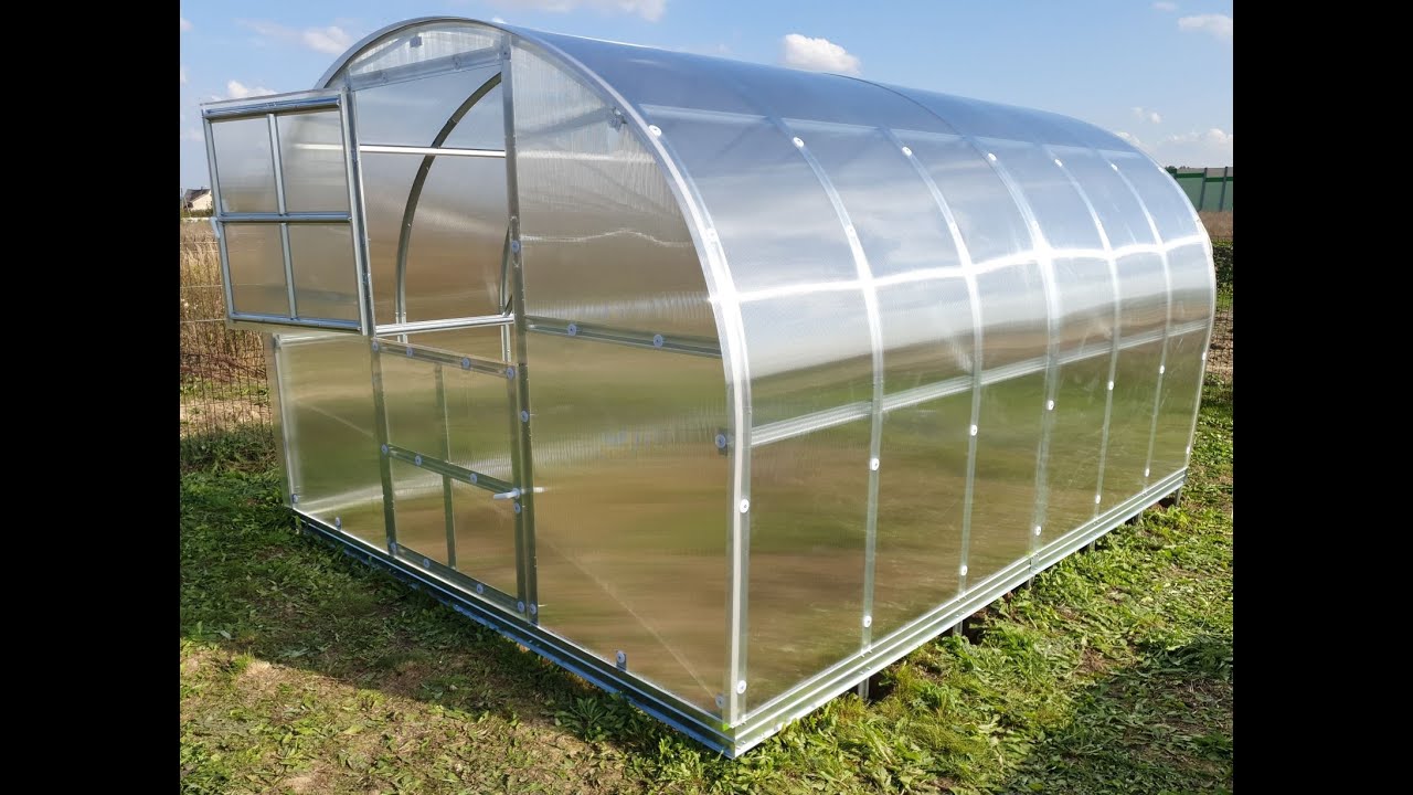 Polycarbonate Greenhouse "ARC 2.0" Arches 66cm apart